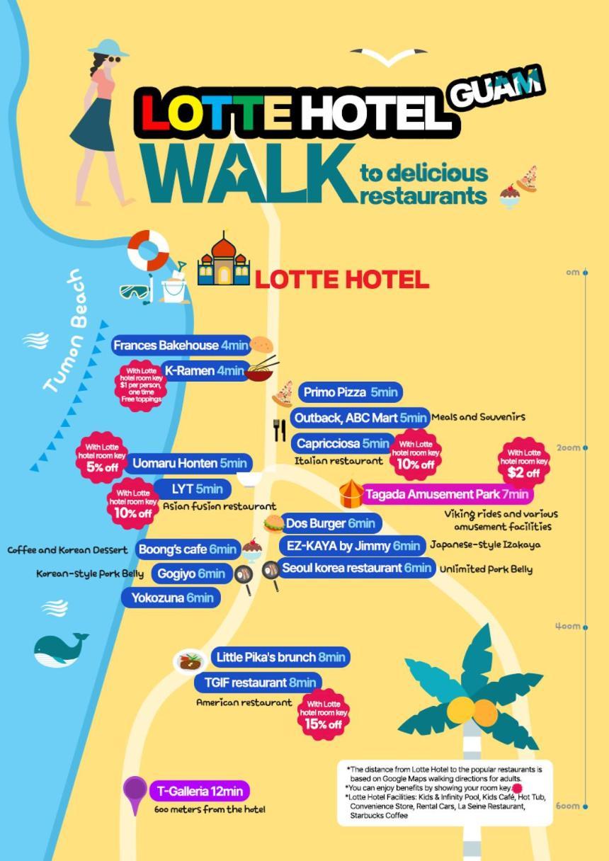 Lotte Hotel Guam Tumon Exterior foto